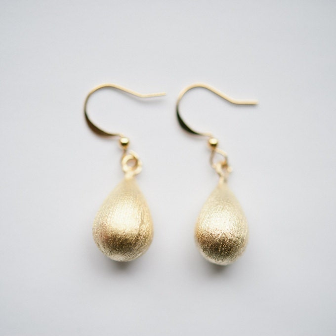 New - Seattle, Washington Earrings in Gold