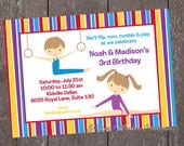 Gymnastics Birthday Invitations Il_170x135