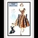 Vintage 1952- Glamorous Evening Dress- Vogue Specail Design -Sewing Pattern -Lace Overlay- Ruched -Draped- Off Shoulder- Size 12 -Rare