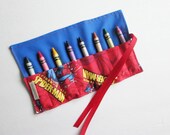 Crayon Roll - Spiderman (holds 8)