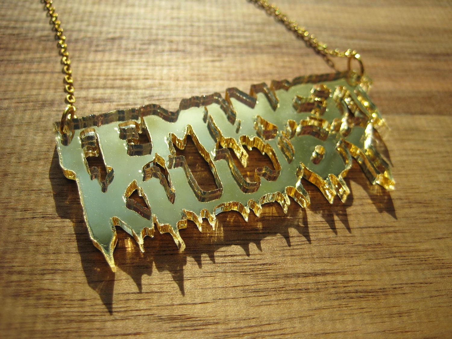 Gold Mirror Feminist Killjoy