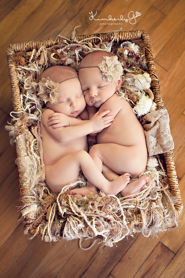 Organic ThicK Fringe Newborn Baby Photography Prop Blanket - Soft Browns and Ivory, Newborn Photo Props, Blanket, Baby Props, Basket Stuffer