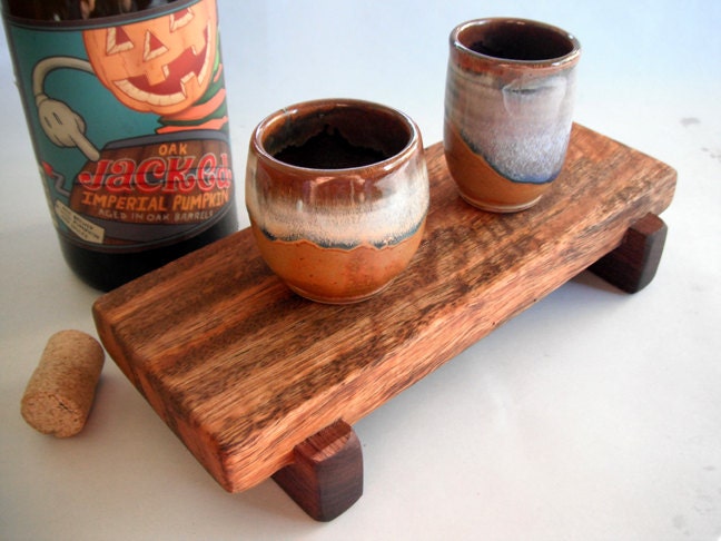 reclaimed curly MANGO serving/sushi board