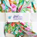 r e s e r v e d - vintage 1950s dress / 50s dress / Green and Pink Watercolor Floral Wiggle Dress by Alix of Miami