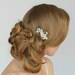 Bridal hair comb, vintage inspired wedding hair, hair jewelry adorment, wedding hair accessories- Style 250
