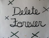 SALE Farewell to You, ooak, break-up, delete forever