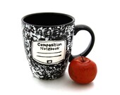 Composition notebook mug