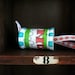 handmade wooden folk art spool ornament ... No. 27