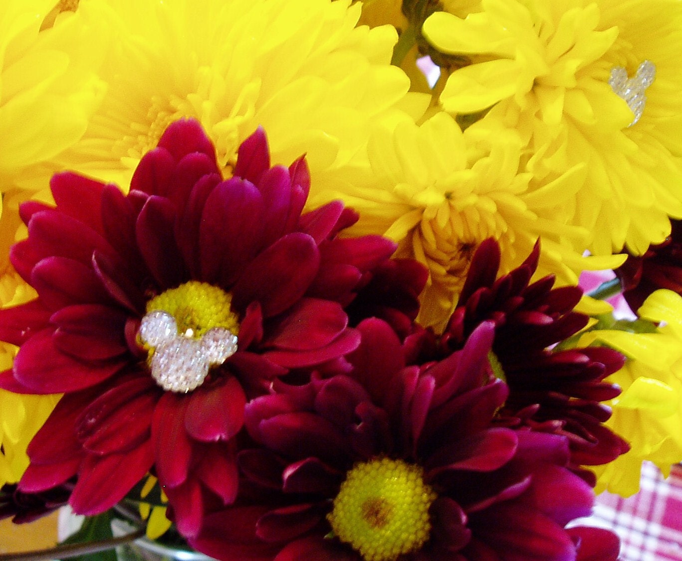 RESERVED for KELLY Hide Mouse Ears in your Bouquets for Disney themed Wedding