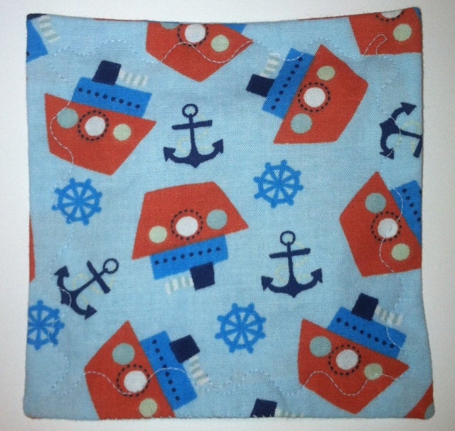 Sailor Baby Crinkle Square- Sensory Toy