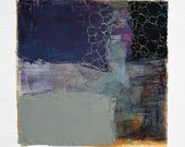 Sep. 20, 2012 - Original Abstract Oil Painting - 9x9 painting (9 x 9 cm - app. 4 x 4 inch) with 8 x 10 inch mat