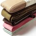 Sateen Blanket Binding Double Fold Taupe Pink Mint Brown Assortment