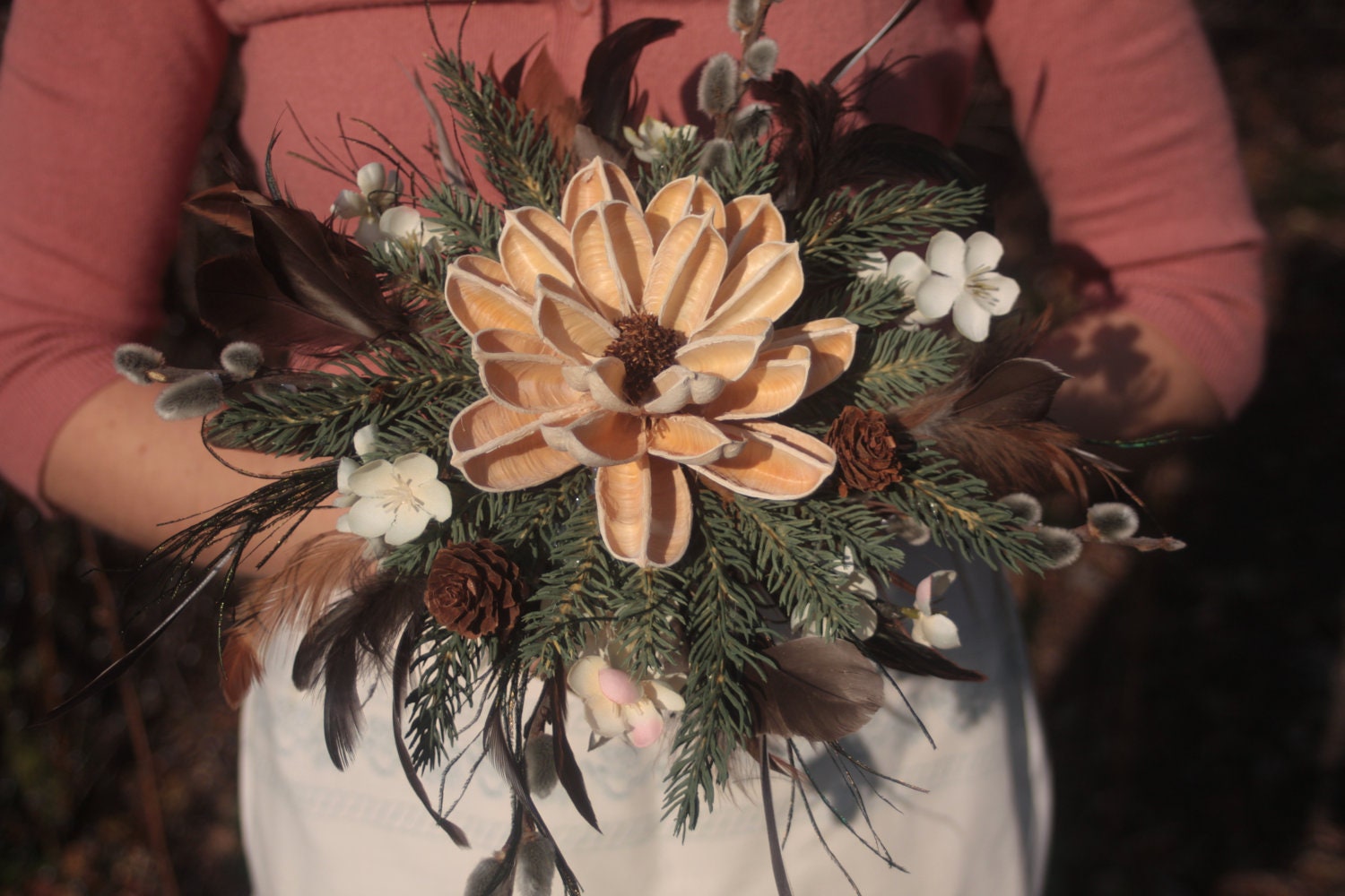 The Evergreen Bouquet for Brides or Bridesmaids