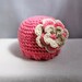 PDF pattern, knitting pattern for baby hat, baby newborn girl knit hat pattern, beanie pattern n 28