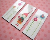 Set of 3 Magnets - Under The Nodding Flowers