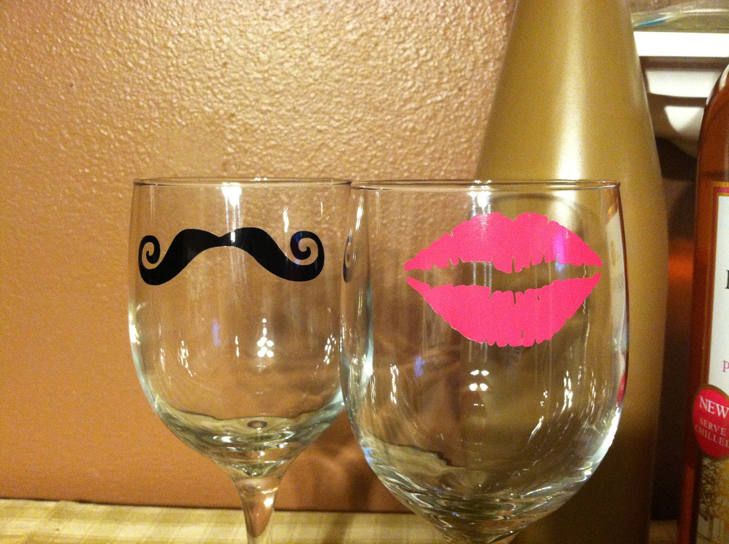 His & Hers Wine Glasses