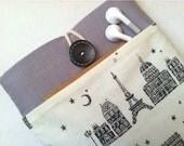 iPad Mini Case Padded iPad Sleeve Tablet Cover - Champs Elysees