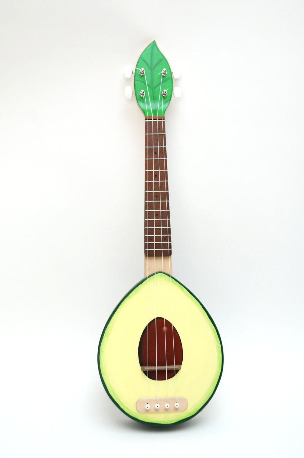 SOLID WOOD  Avocado ukulele ( Avolele )
