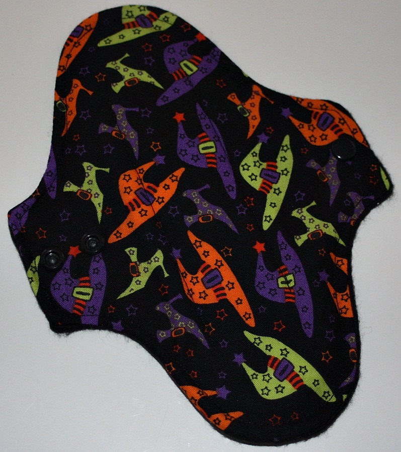 Witch Hats Reusable Cloth Pantyliner Pad