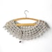 Lace Collar  White and Grey Blended