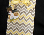 MAGNET BOARD - Chevron Zoom Zoom Sunny Natural - Wall Hanging Magnetic Board