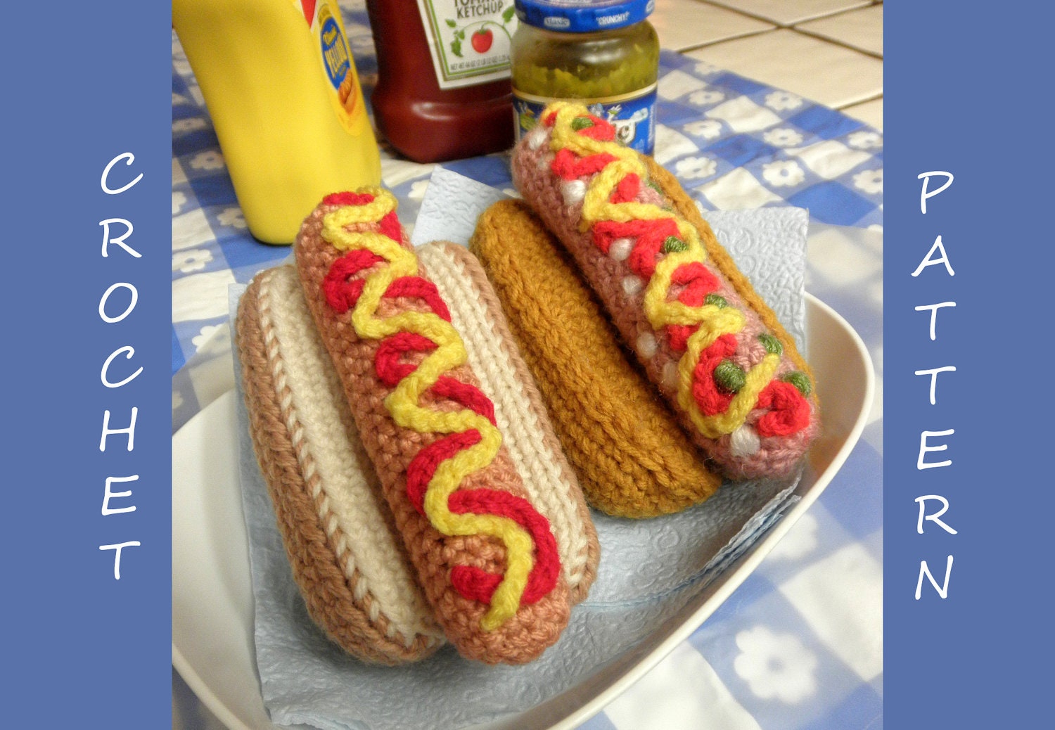Hot Dog PDF Crochet Pattern