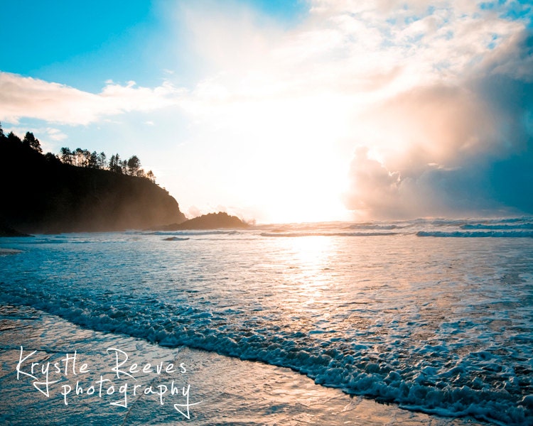 SALE Pacific Blue Sunset (8x10 print)