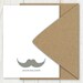 Mustache Stationery Set - Mustache Personalized Note Cards, Thank you Notecards - Fathers Day Gift, Men, For Him - Set of 10