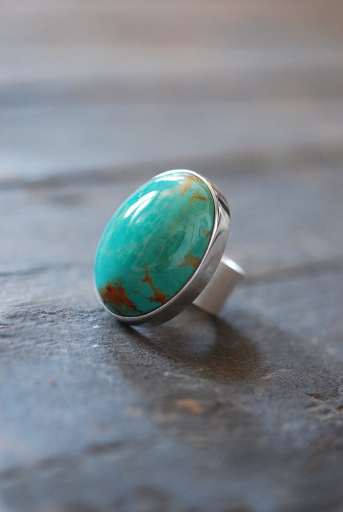 Turquoise Bubble Ring