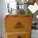 Dienes Natural Finish Dovetailed Coffee Grinder by PeDe Dienes
