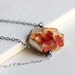 Mexican Boulder Opal Pendant Necklace on Sterling Silver Chain - Fall Winter Fashion - Boho, Rustic, Tribal Under 50 Gift