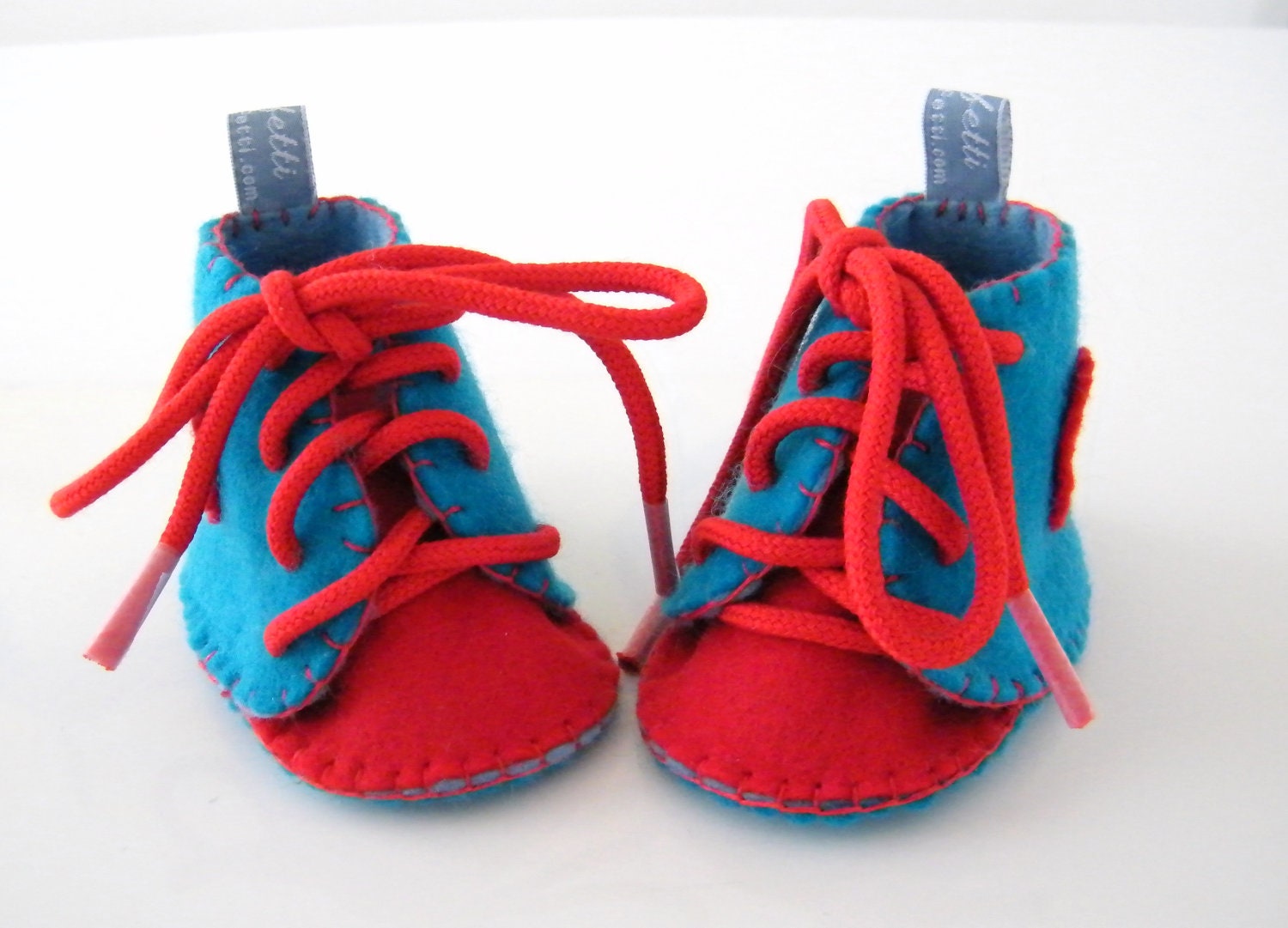 Boy Wonder All Wool Booties, for Newborns.