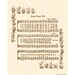 JESUS LOVES ME --- 8 x 10 Antique Hymn Art Print on Natural Parchment in Sepia Brown Ink