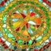Mosaic Plate Suncatcher  Sun burst