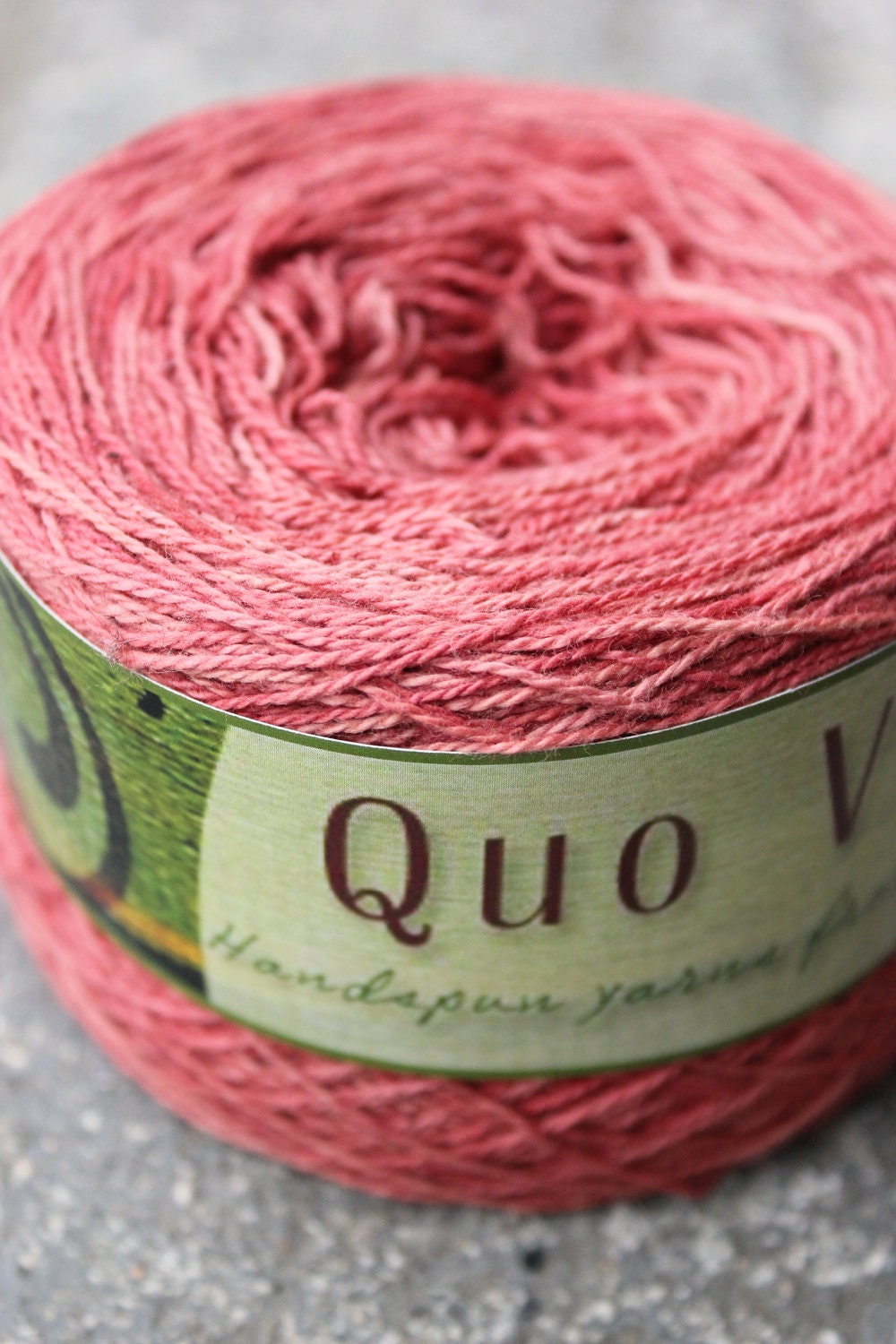 Clearance - Madder Lace - Nature Dyed Organic Fair Trade Cotton - 500 yds