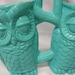 Tootsie Pop Owl Kitchen Caddy Turquoise
