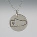Tiny Running Charm Necklace