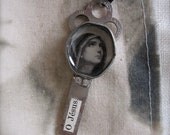 SALE Vintage Key Pendant - Charm