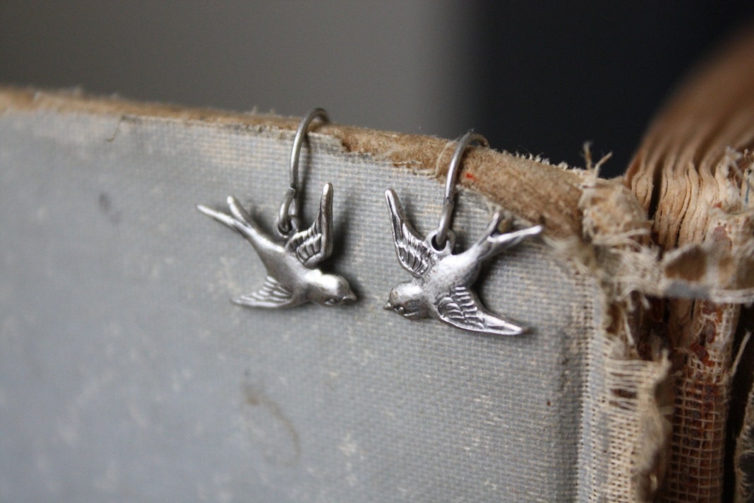 Woodland Bird Earrings