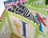 Custom Long Name Cloth Baby Book  Keepsake Gift Soft Book 10-12 pgs.