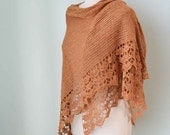 INSTANT DOWNLOAD, SPRING, Crochet shawl pattern pdf