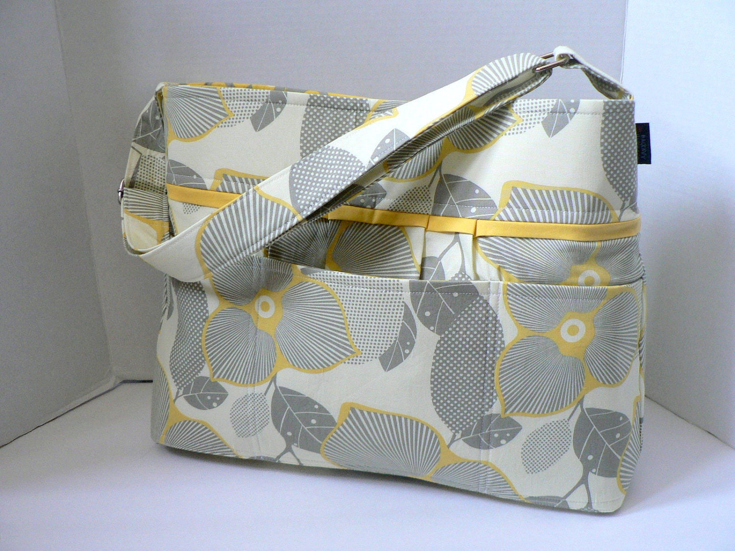 Monterey Diaper Bag -Optic and Martini Or Custom Design Your Own - Medium 9 Pockets