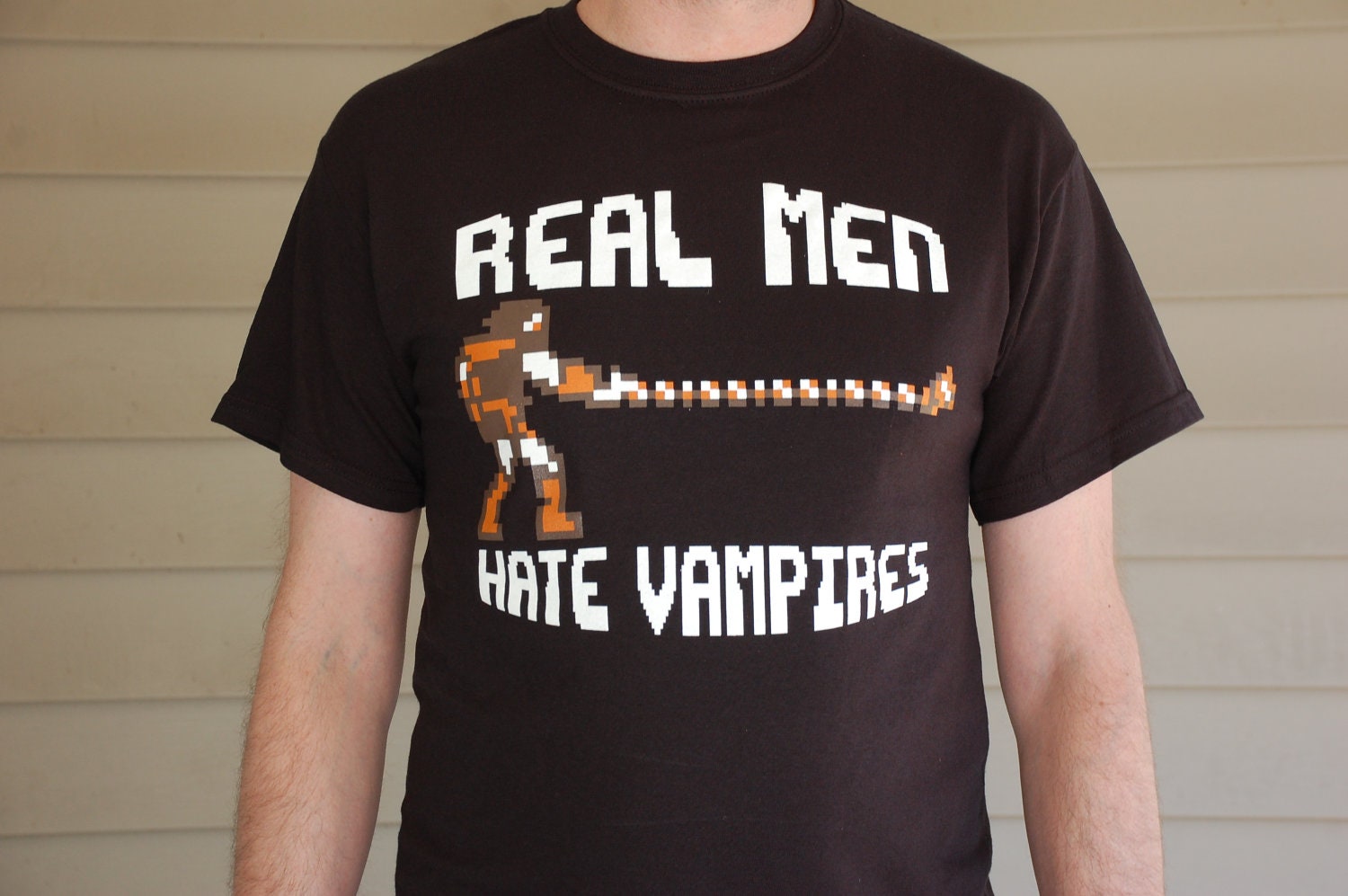 Real Men Hate Vampires Shirt