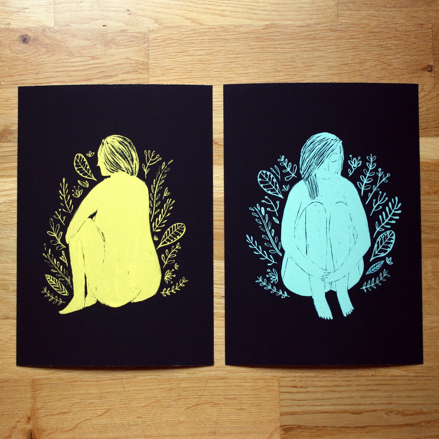 Botanic I & II prints package