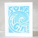 Wall Art, Surf Like A Girl - Inspirational Teenage Girls Room Poster, Typography, Ocean Art, Wave, Surfing, Raw Art Letterpress