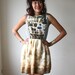 RESERVED Rustic General Store Floral Dress Sz S