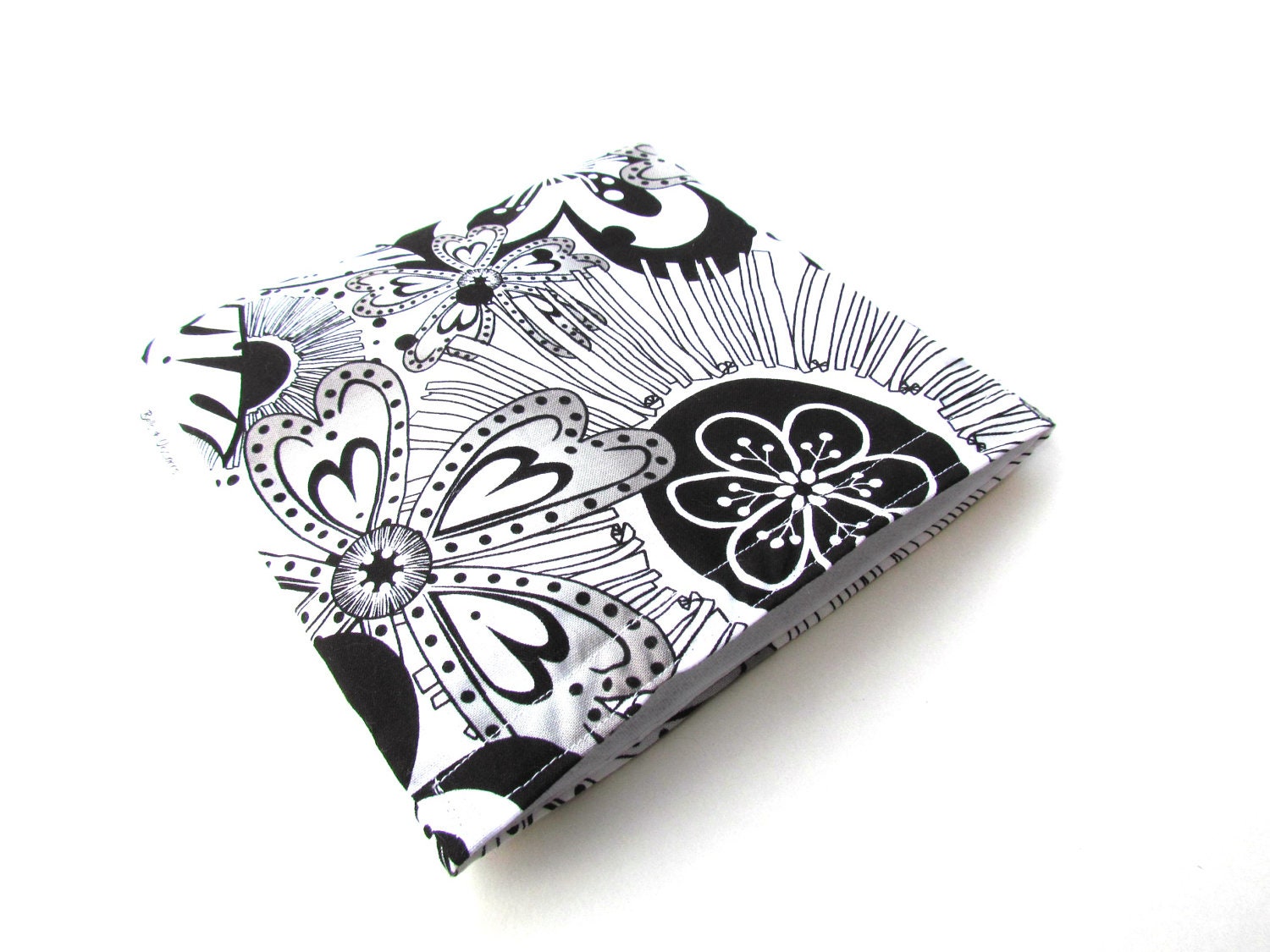 CLEARANCE-- Reusable Sandwich Bag -- Black & White