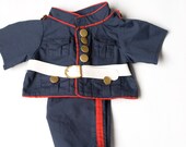 Navy Blue Marine Bear Clothes
