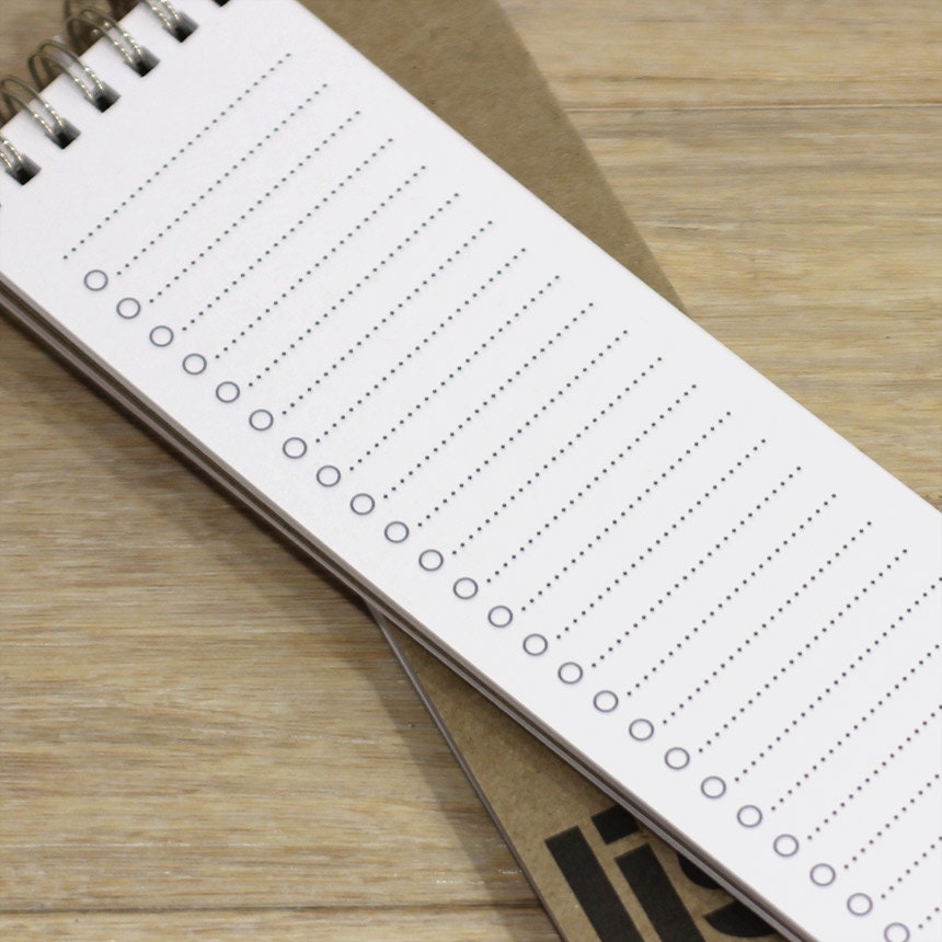 long list notebook