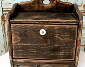 Bread Box - Shabby Kitchen - Cottage Chic - Your Antique Color choice